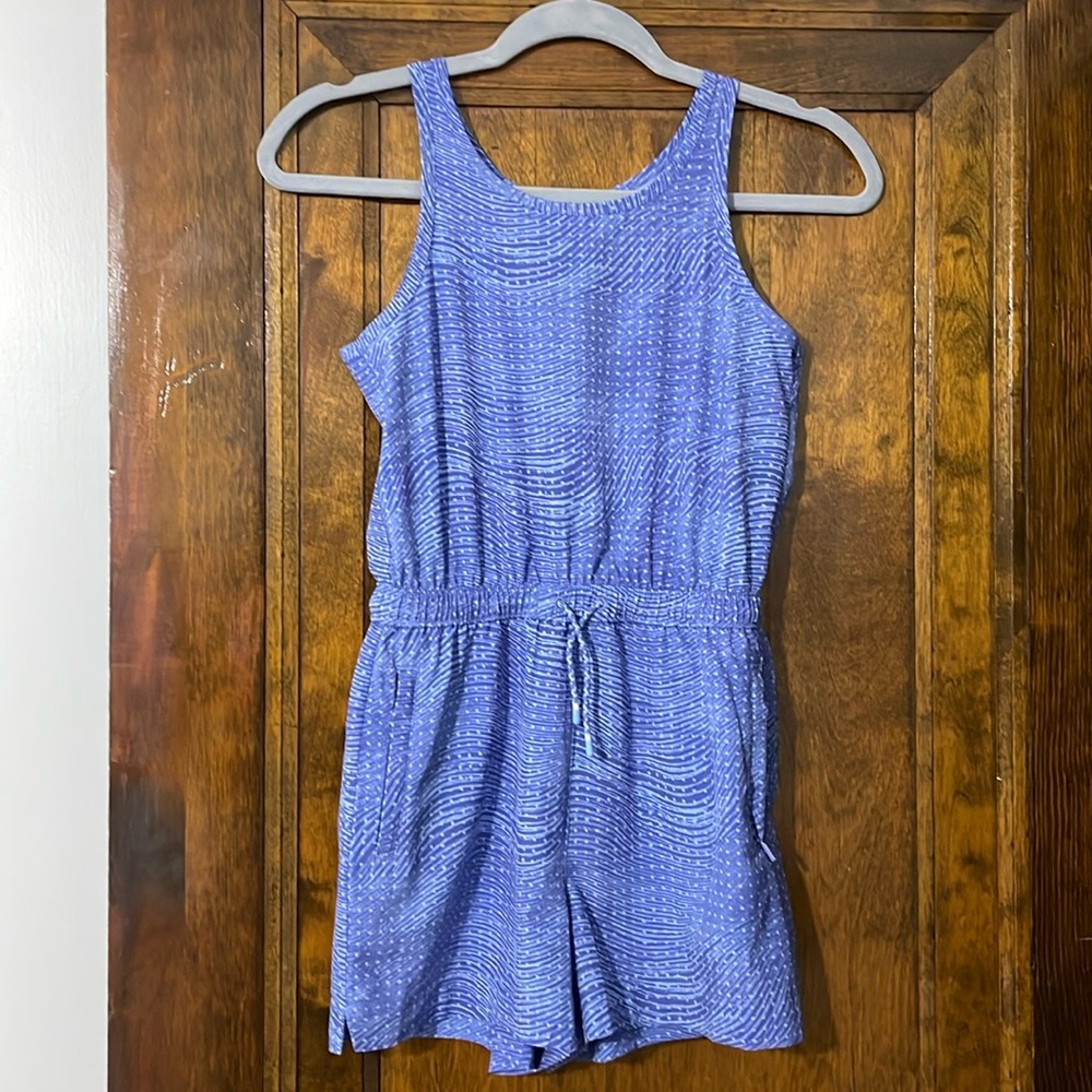 Athleta Girls Blue Romper